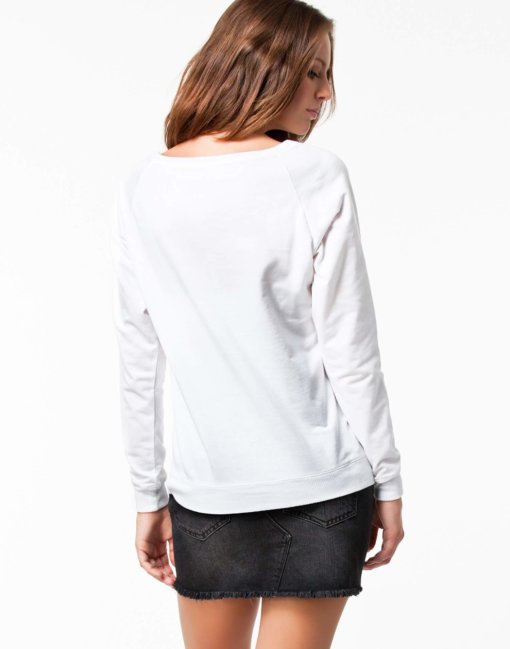 Print Ls College Sweat Print Ls College Sweat